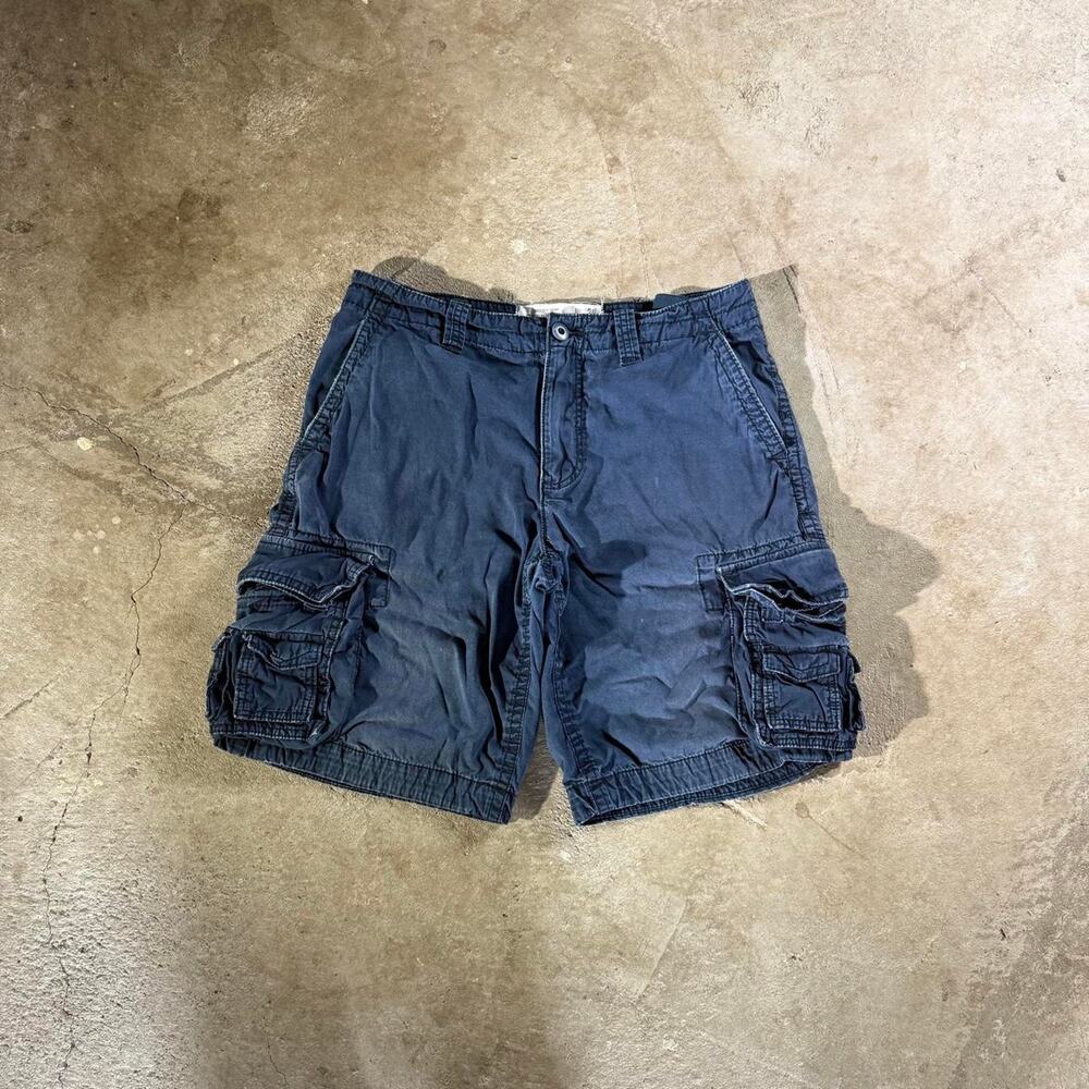 Y2K Navy Blue Aeropostale Cargo Shorts